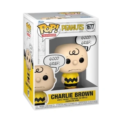 Imagen de Funko Pop! Animation: Peanuts Charlie Brown CB GG Classic Figura de Vinilo Coleccionable Idea Regalo Mercancia Oficial Juguetes para Niños y Adultos Cartoons Fans