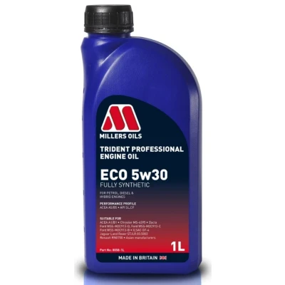 Imagen de Millers Oils Trident Professional ECO 5W 30 1L Aceite de motor 8058 1 FORD: Focus 3, 2, FIESTA 5, RENAULT: CLIO SCENIC 2