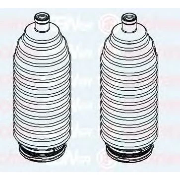 Imagen de AUTOFREN SEINSA D9213C Juego de fuelle, dirección Eje delantero, derecha, izquierda BMW: 5 Berlina, X5, 7