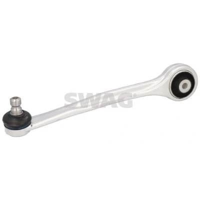 Imagen de SWAG 30 93 6597 Barra oscilante, suspensión de ruedas con apoyo Eje delantero, derecha, arriba, delante Brazo oscilante transversal Aluminio AUDI: Q5