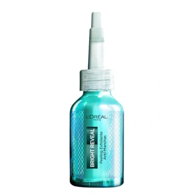 Imagen de L&#039;Oréal Paris Bright Reveal Peeling Exfoliante Anti Manchas, Para Todo Tipo de Piel, Manchas Post acné y Oscuras, Con Niacinamida 25% AHA + BHA PHA, 25 ml
