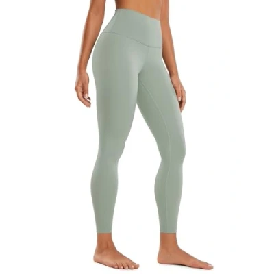 Imagen de CRZ Yoga Mujer Butterluxe Leggings Mallas de Cintura Alta Suaves y Elásticas Opacas para Deporte Gimnasio 64cm Tribunal Green Palm 46