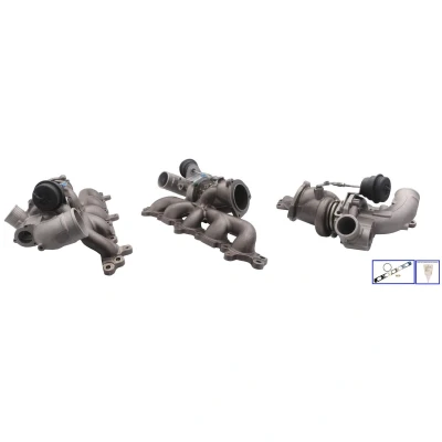 Imagen de ELSTOCK 91 1150 Turbocompresor de gases escape, Actuador controlado neumáticamente (accionador) con juntas FORD: Focus 2, MONDEO 4