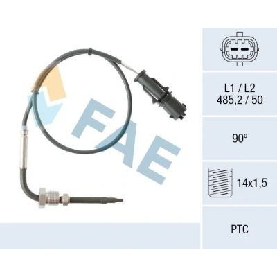 Imagen de FAE 68080 Sensores con filtro de partículas