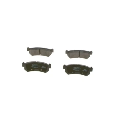 Imagen de BOSCH 0 986 494 133 Juego de pastillas freno Low Metallic Chapa antichirridos, con instrucciones montaje CHEVROLET: Lacetti Hatchback