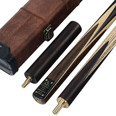 Imagen de CUESOUL Clásico Hecho a Mano de 57 Pulgadas Rosewood 3/4 Pieza Snooker Cue + Case y Extensión (CSSC009)
