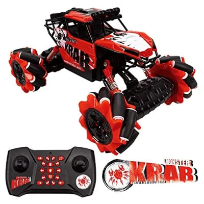 Imagen de Xtrem Raiders Coche Teledirigido Monster Krab Niños 6 Años O Más RC 4x4 Coches Teledirigidos para Off Road Car