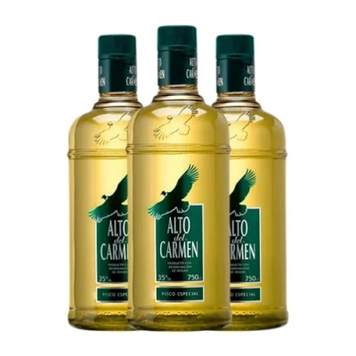 Imagen de Pisco Alto del Carmen Especial 35º 70 cl (Caja de 3 Botellas cl)