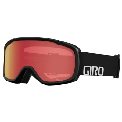 Imagen de Giro CRUZ Unisex Gafas de esquí, Talla: One Size, Black/amber scarlet