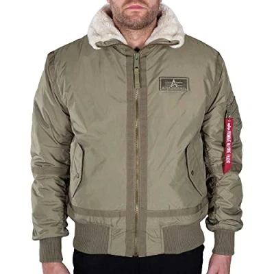 Imagen de Alpha Industries B153 TT Chaqueta de invierno, Hombre, Talla: Small, Stratos