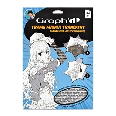 Imagen de GRAPH&#039;IT Trama Manga, Ladrillos, A4