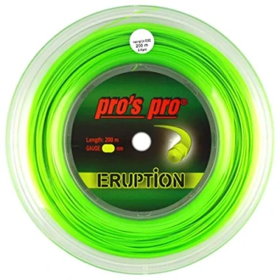 Imagen de P3 International Pros Pro Eruption Cordaje de Tenis 200m Rollo 1.30mm Verde