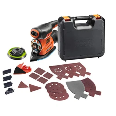 Imagen de BLACK+DECKER KA280K Multilijadora Autoselect 4 en 1 19 Accesorios y maletín 220 W 230 V