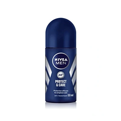Imagen de NIVEA MEN: Protect &amp; Care, desodorante en bola, 50 ml, lote de 2.