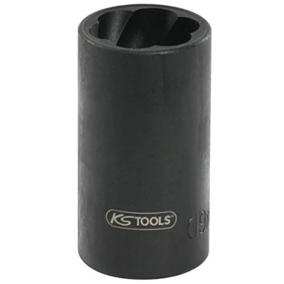 Imagen de KS Tools 913.1255 Llave de vaso con ranura espiral (tamaño: 25 mm, 1/2&quot;)