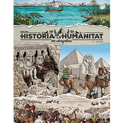 Imagen de Història DE LA humanitat EN vinyetes vol. 2. Egipte (2ªED) (HISTORIA HUMANIDAD VIÑETAS)