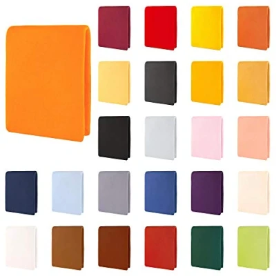 Imagen de CelinaTex Aqua Sábanas Ajustables Cama Boxspring de Agua algodón Elastano 90x200 100x220 cm Naranja