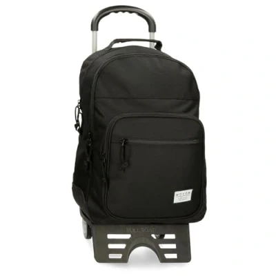 Imagen de Movom Always on The Move Mochila Escolar Doble Compartimento Negro 31x42x13 cms Poliéster 21,12L