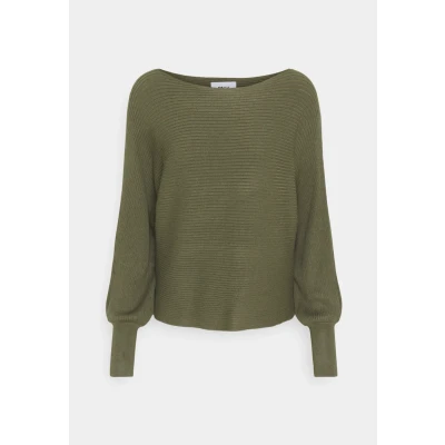 Imagen de ONLY Onladaline Life L/S Short Pullo Knt Noos Suéter, Verde Kalamata, XS para Mujer
