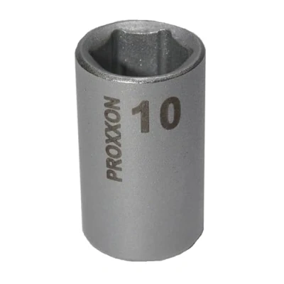 Imagen de Proxxon 23 722 Vaso de 1/4&quot;, Tamaño 10mm, Longitud Total 25mm