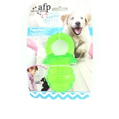 Imagen de ALL FOR PAWS AFP4217 Chupete para Cachorros Little Buddy, L, Verde