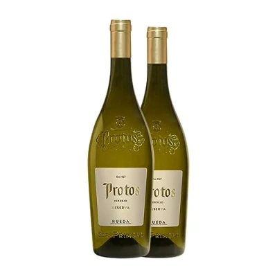 Imagen de Protos Verdejo Rueda Reserva 75 cl Vino blanco (Caja de 2 Botellas cl)