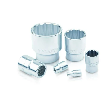 Imagen de TOPTUL BAEB1216 Piezas insertables de llave cubo 3/8 dodecagonal 16 Acero cromo vanadio