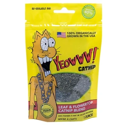 Imagen de YEOWWW Bolsa de Menta gatuna (Catnip), 28,3 g