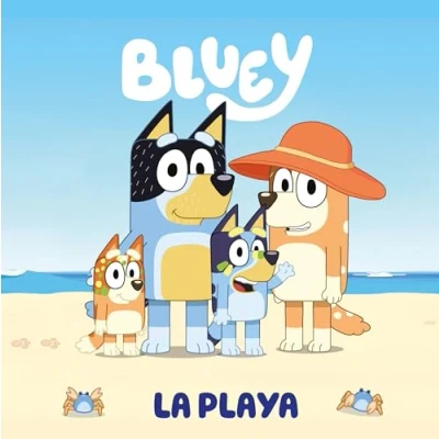 Imagen de Bluey. Un cuento La playa (edición en español) (Cuentos infantiles)