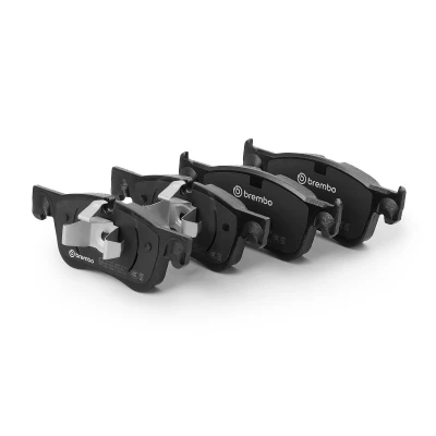 Imagen de BREMBO P 61 116 Juego de pastillas freno preparado para indicador desgaste con clip émbolo sin accesorios