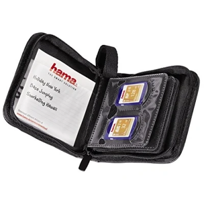 Imagen de Hama Memory Card Wallet 12 Sd Black 95980