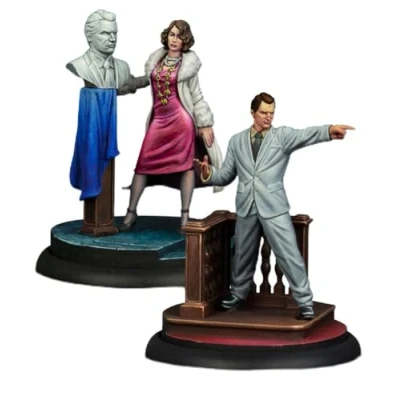 Imagen de Knight Models Batman Figura Game: Harvey Dent &amp; Gilda