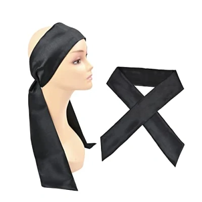 Imagen de Diadema con Agarre de Peluca Borde Satinado para Mantenga Asegurada, Maquillaje, Rostro, Deportes, Yoga (1 Unids, Negro)
