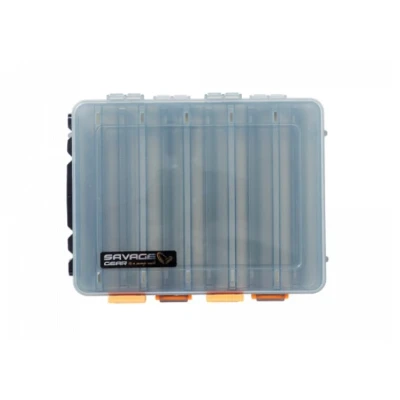 Imagen de Savage Gear Lurebox 2 Sided Smoke Corto 20,5x17x4,8cm Caja señuelos