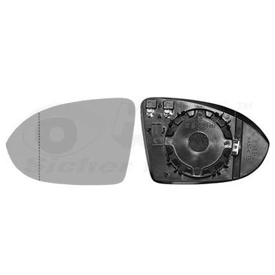 Imagen de VAN WEZEL 5742837 Cristal de Espejo izquierda VOLKSWAGEN: Passat B8 Variant