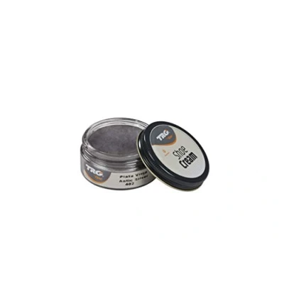 Imagen de TRG The One Shoe Cream, Crema para Cuero y sintética, 402 Plata Vieja, 50 ml