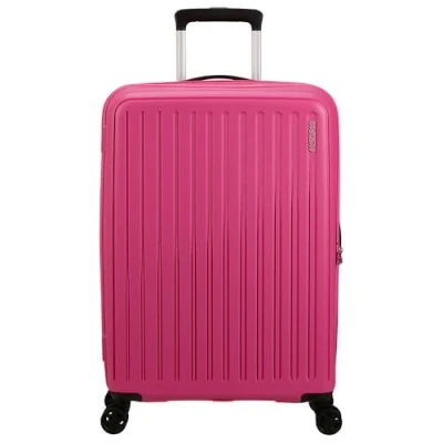 Imagen de American Tourister Maleta rígida tamaño M, fabricada en polipropileno, resistente y antiarañazos. Muy práctica superligera, dispone de dos amplios compartimentos, divisor el compartimento