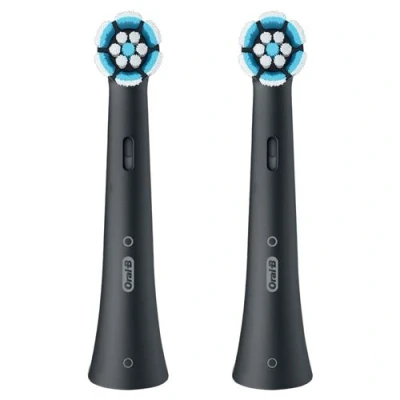 Imagen de Recambio para cepillo dental Oral B iO Gentle Care, Pack De 2 Unidades, Negro