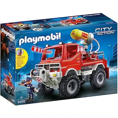 Imagen de PLAYMOBIL City Action 9466 Todoterreno con Efectos de Luz y Sonido, A Partir 5 años
