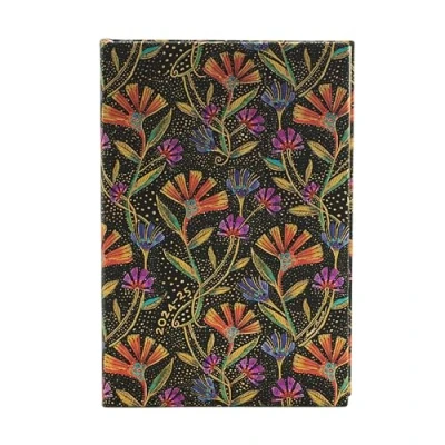 Imagen de Paperblanks Agenda 18 Meses 2025, Flores Silvestres, Mini, Apaisado, Cierre con Banda Elástica