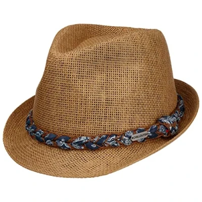 Imagen de CHILLOUTS Labasa Gorro/Sombrero, Azul Marino/marrón, S/M Unisex Adulto