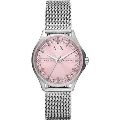 Imagen de Armani Exchange Analog Quarz Reloj Rose goldcoloured, Mujer, Talla: One Size, gold coloured