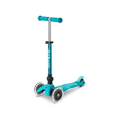 Imagen de Patinete Mini Micro Deluxe Aqua Luces LED