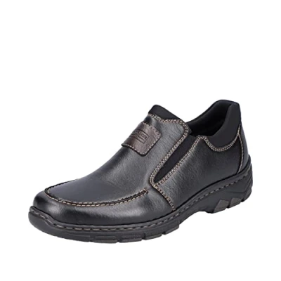 Imagen de Rieker 19961 Mocasines hombre, color negro, talla 43 EU (9 Herren UK)