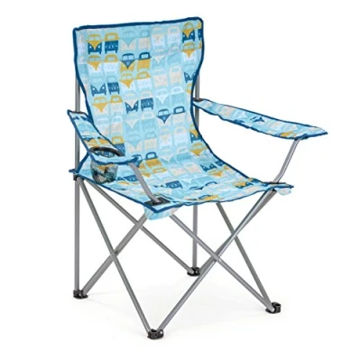 Imagen de Board Masters Silla de Camping Plegable, Poliéster, Azul, One Size