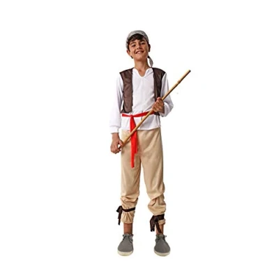 Imagen de Costumizate! Disfraz de Campesino Talla 7 9 Especial para Navidad