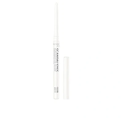 Imagen de Rimmel London Scandal&#039;eyes Exaggerate Eye Definer, Delineador de ojos automático, Tono 5 Blanco