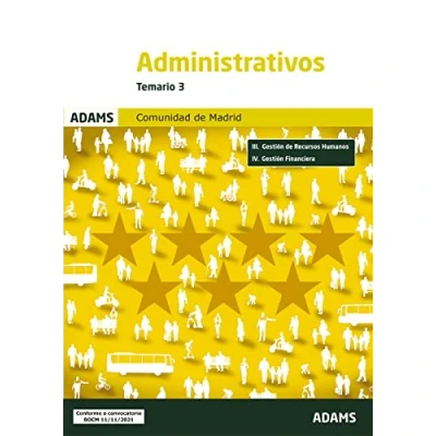 Imagen de Temario 3 Administrativos Comunidad de Madrid (Cuerpo Administración General la Madrid)