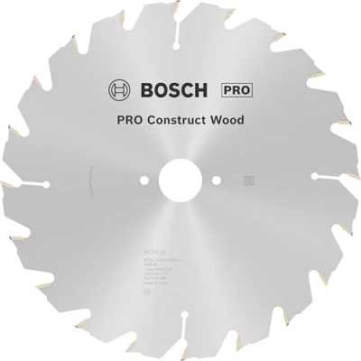 Imagen de Bosch Professional 2 608 641 774 Hoja de sierra circular Construct Wood 250 x 30 3,2 mm, 20 (pack 1)