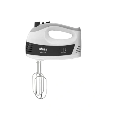 Imagen de Ufesa BV4660 Versa, Batidora Amasadora, 500W, 5 Velocidades + Turbo, 2 Varillas Amasadoras, Batidoras, Tecla Expulsión de Accesorios